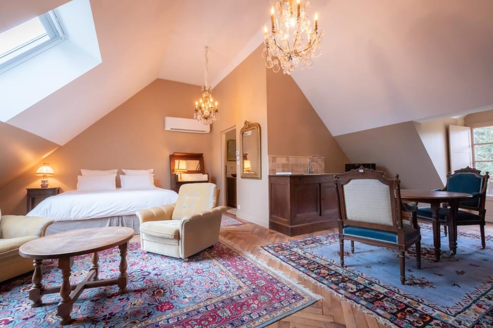 Charnay Sologne - Calme Charme Clim et Confort Piscine à 5 mn du péage Vierzon centre A71 Apartment hotel in Centre-Val de Loire