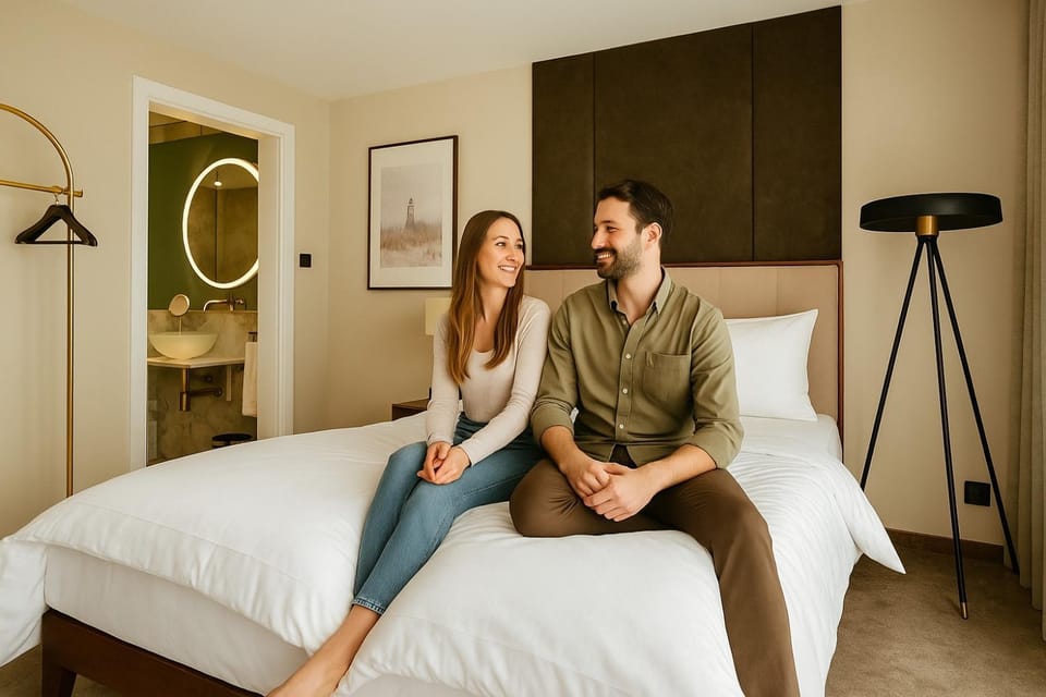 Bed, Photo of the whole room, Guests