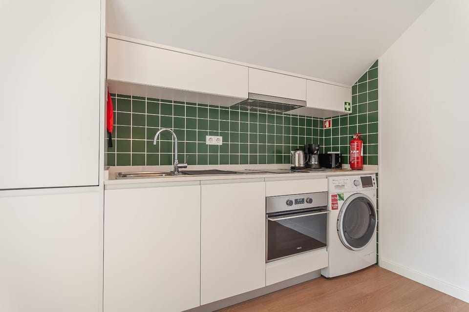 Kitchen or kitchenette, minibar, pet friendly, stove, toaster, washing machine