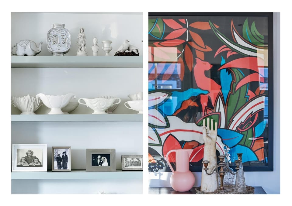 Kitchen or kitchenette, Decorative detail