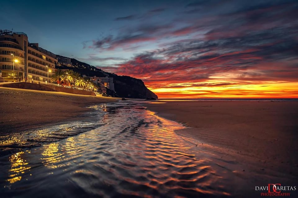 Nearby landmark, Natural landscape, Beach, Sea view, Sunset