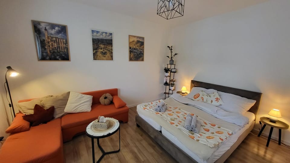 Living room, Bedroom