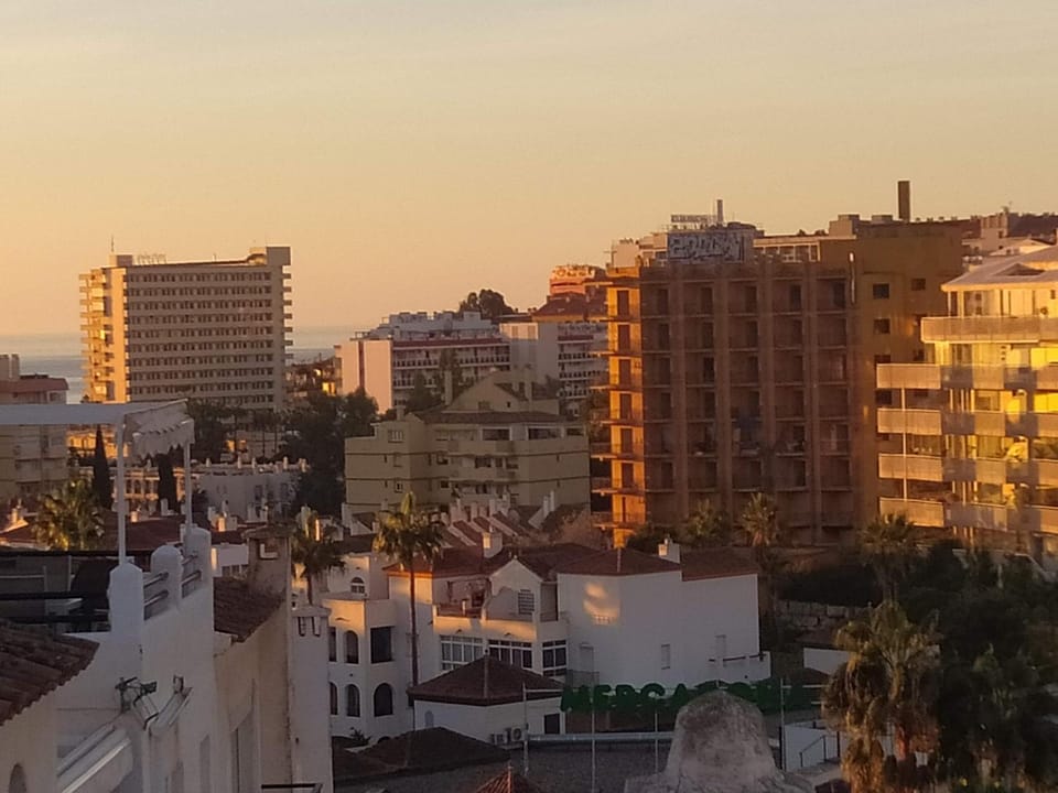 City view, Sunset