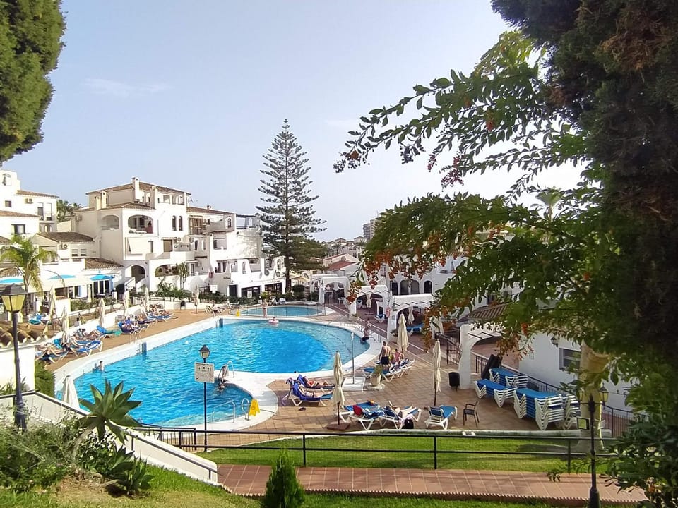Pool view, Swimming pool, Swimming pool, sunbed