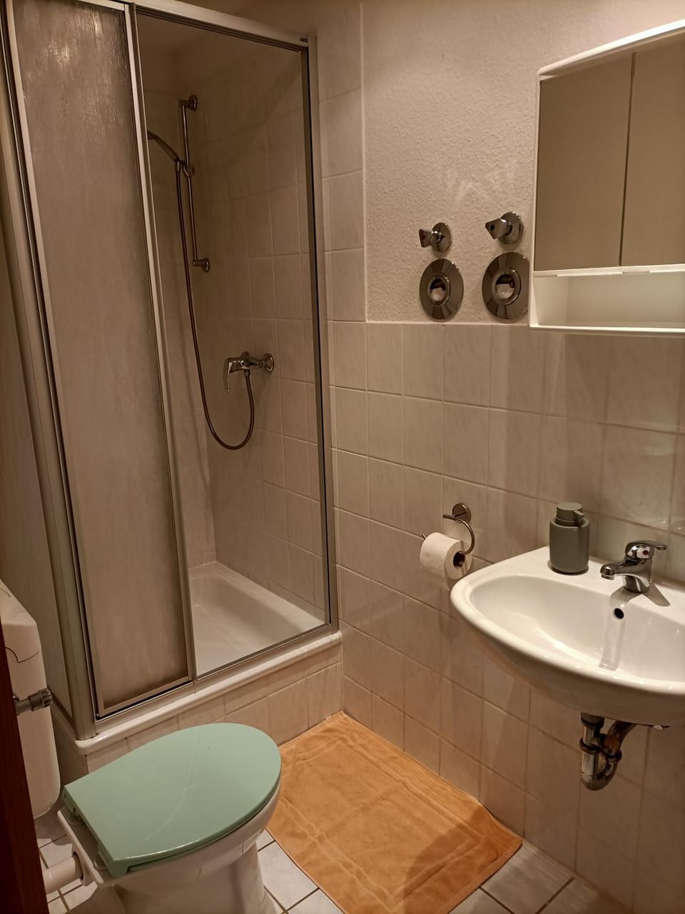 Shower, Bathroom, towels