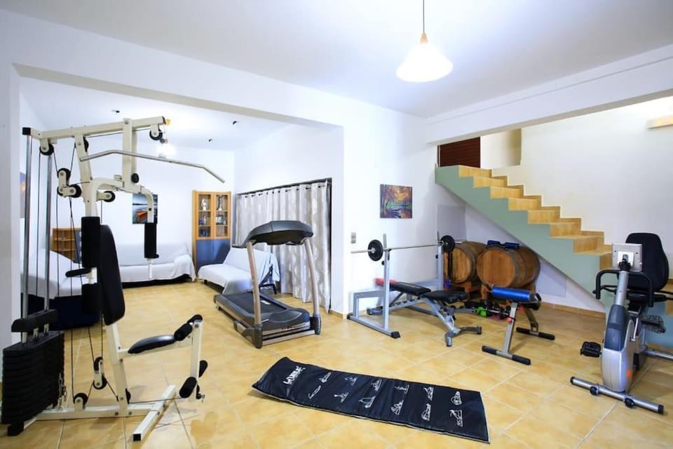 Sofia's Sunny Home + Private Pool + Gym Villa in Crete
