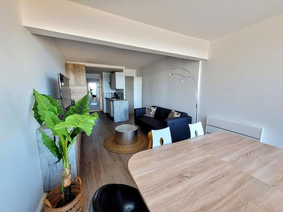 Vue mer exceptionnelle Apartment in Le Barcarès