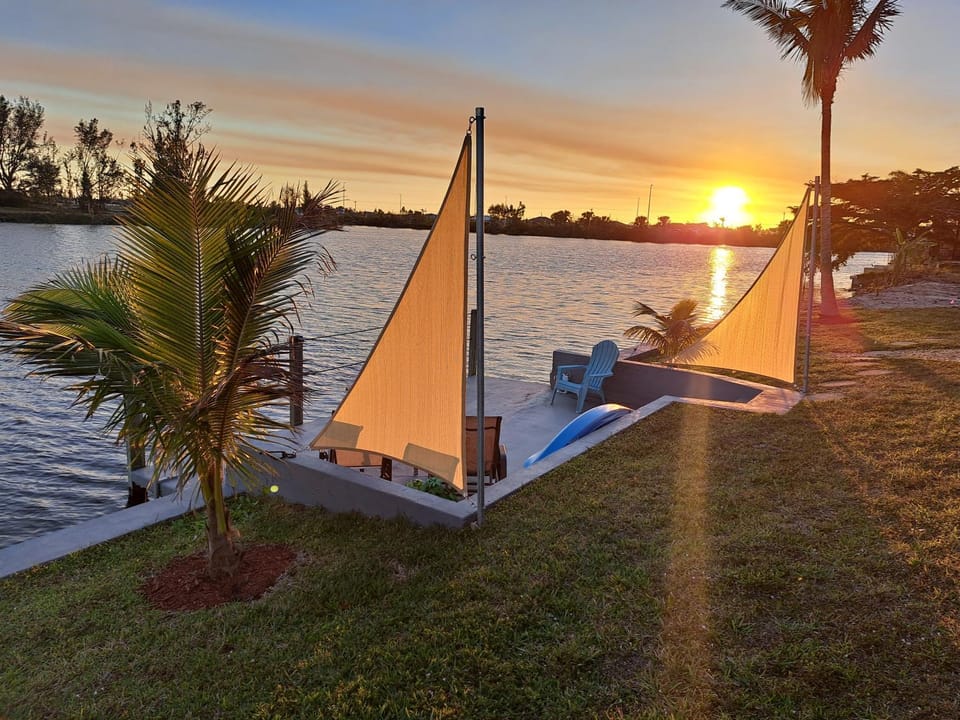 Fishing, Sunset