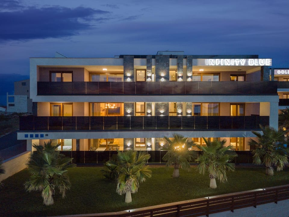 Property building, Night