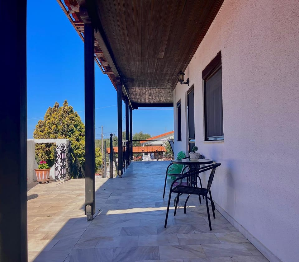 Property building, Patio