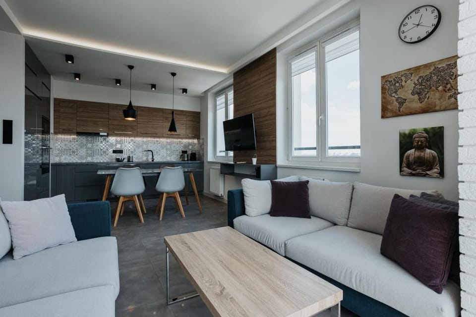 Sky Mountain View Free Parking Apartment in Krakow