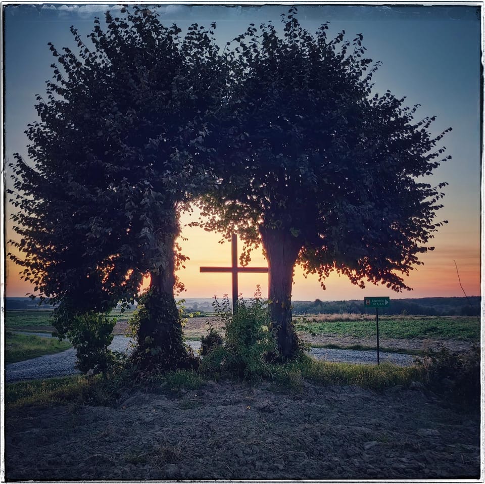 Natural landscape, Sunset