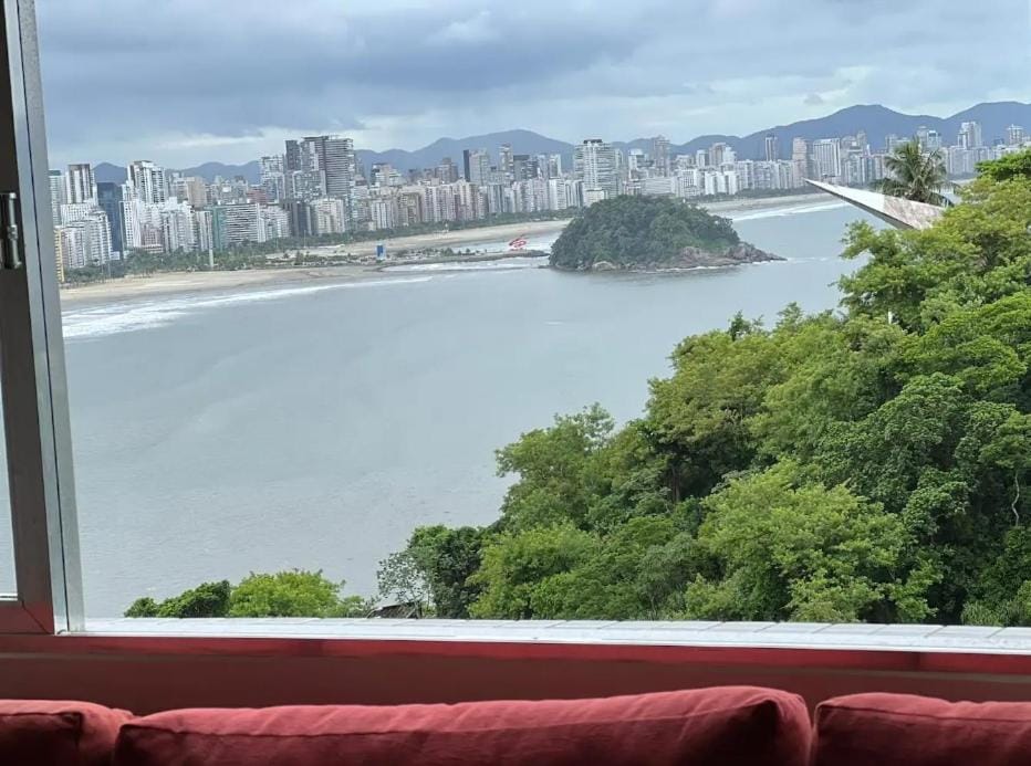 Apartamento no topo da Ilha Porchat Apartment in Santos