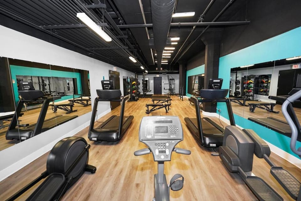 Modern South Loop 2BR Apartment with View of Skyline Patio and Gym Access Near McCormick Place Convention Center & Museum Campus Apartment in South Loop