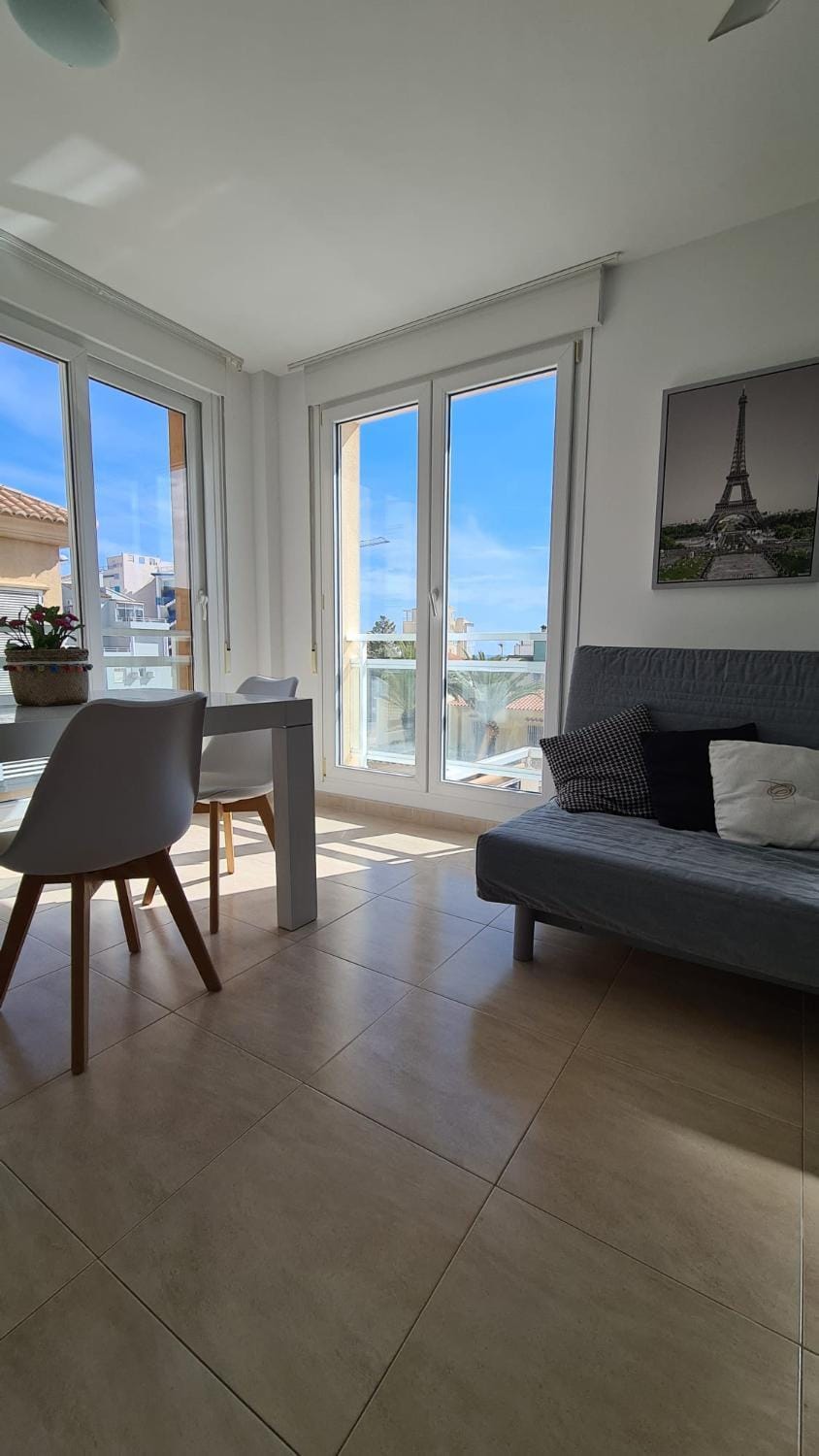 View (from property/room), Living room, Dining area, Mountain view, Sea view, air conditioner, air conditioner