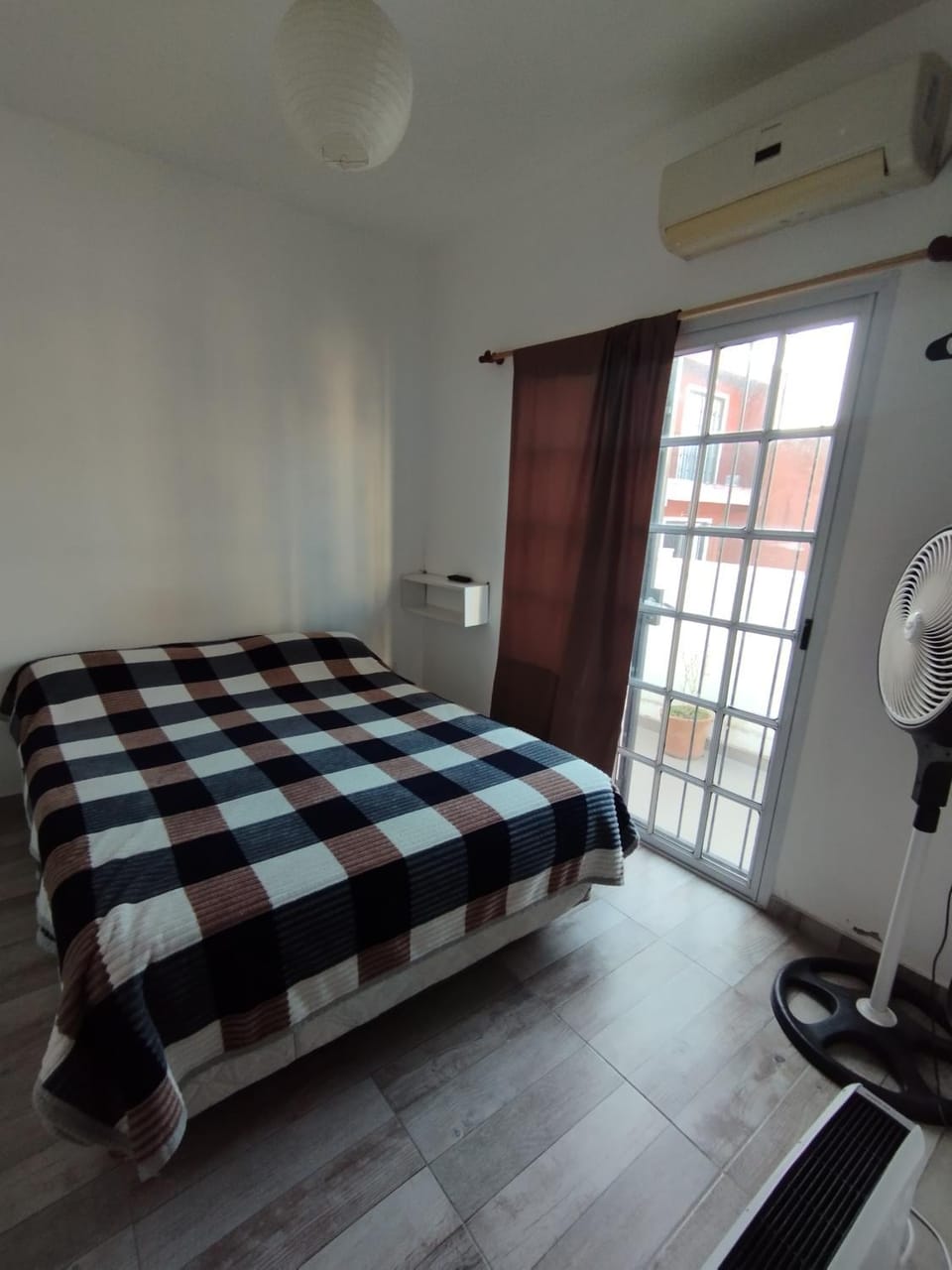 Bed, Bedroom, air conditioner