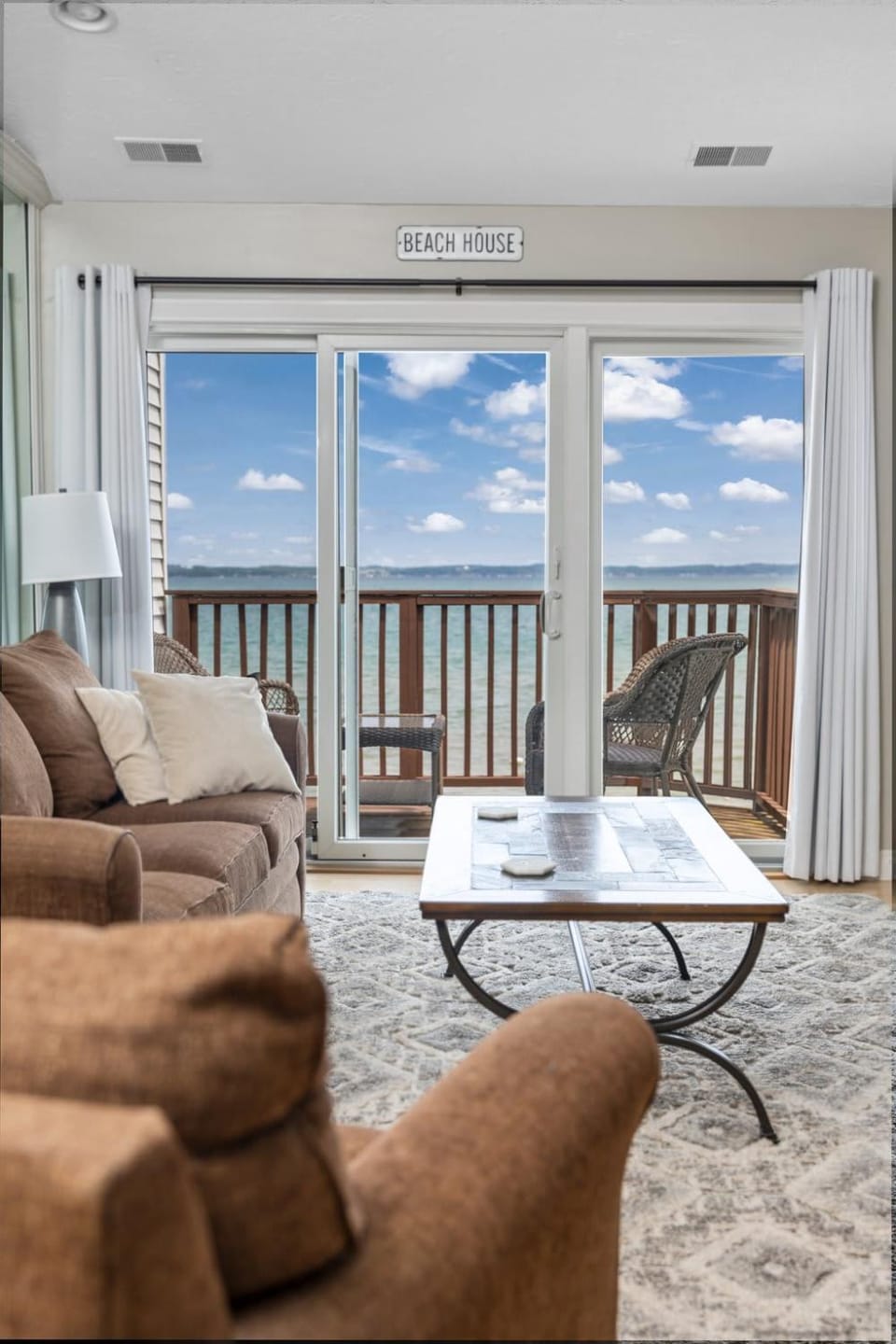 Beachside 329 Waterfront Condo Apartment in Michigan