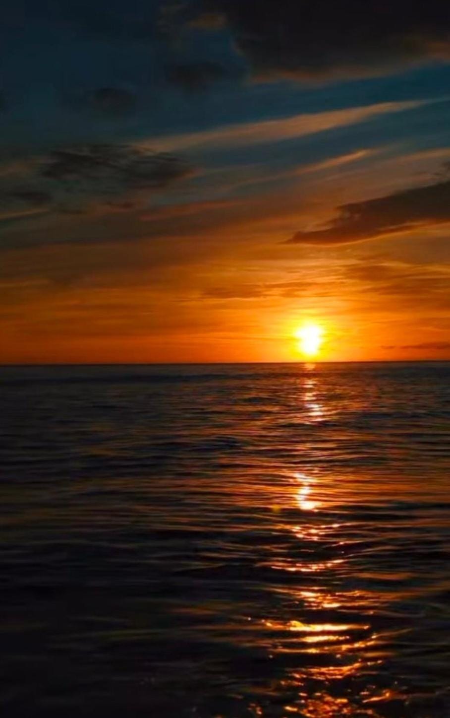 Beach, Sunset