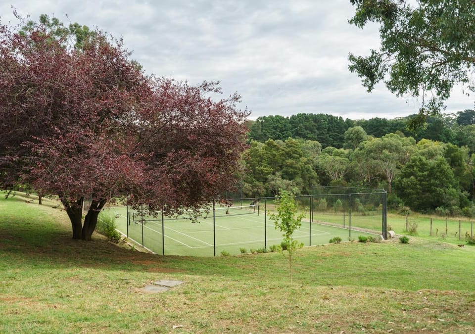Garden, Tennis court