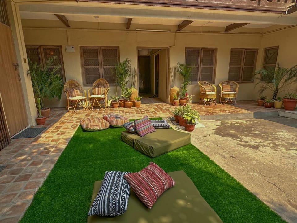Garden view, Inner courtyard view