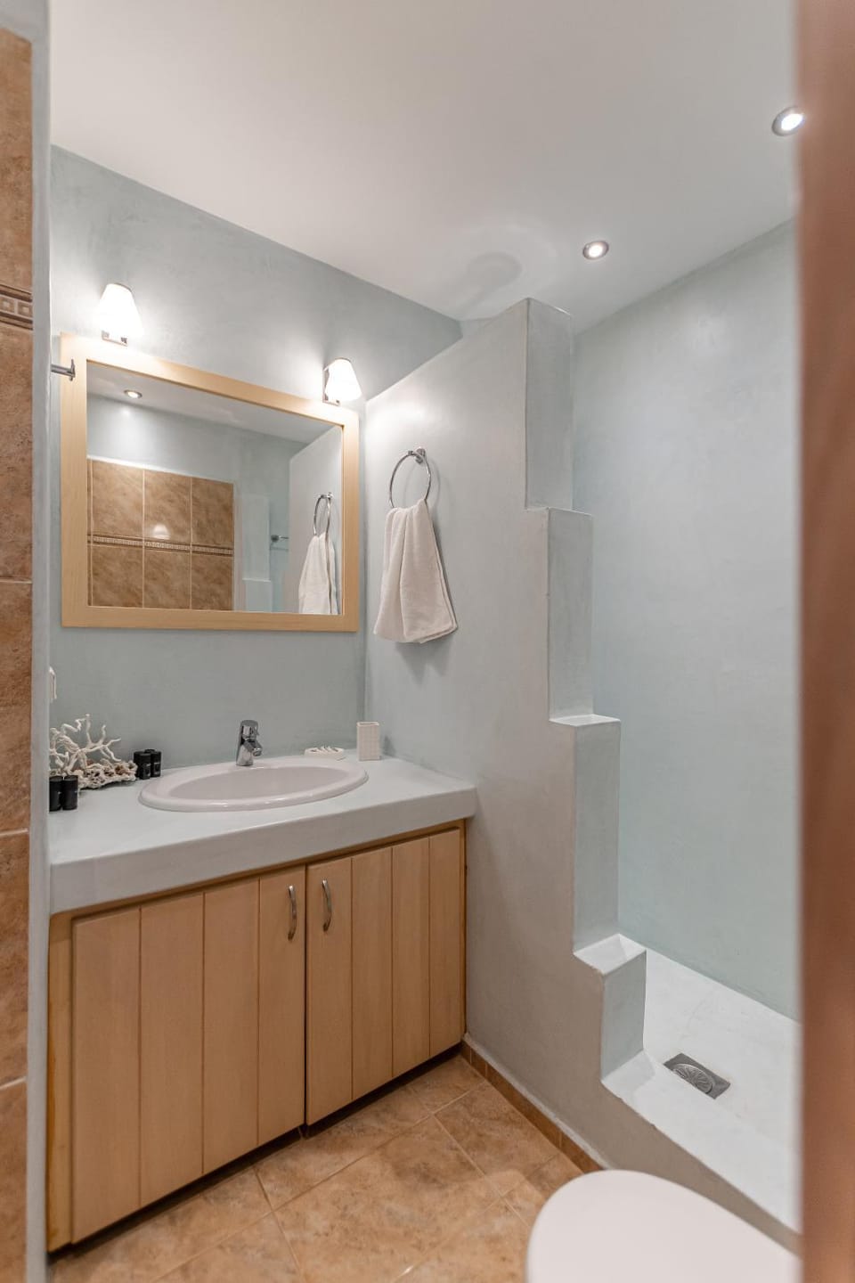 Shower, Bathroom, towels