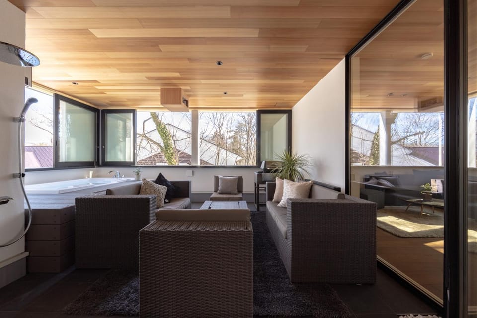 Sauna, Sauna, Steam room, Balcony/Terrace, Spa and wellness centre/facilities, Spa and wellness centre/facilities