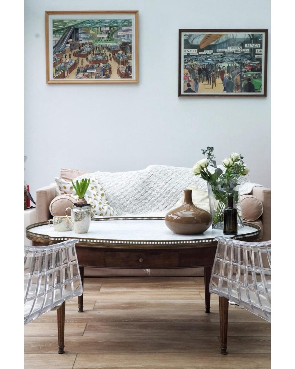 Living room, Decorative detail