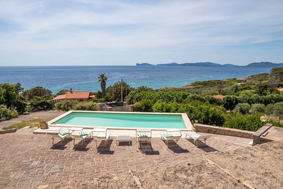 Property building, Living room, Swimming pool