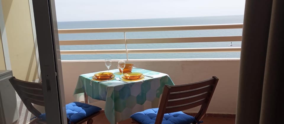 View (from property/room), Balcony/Terrace, Seating area, Dining area, Sea view