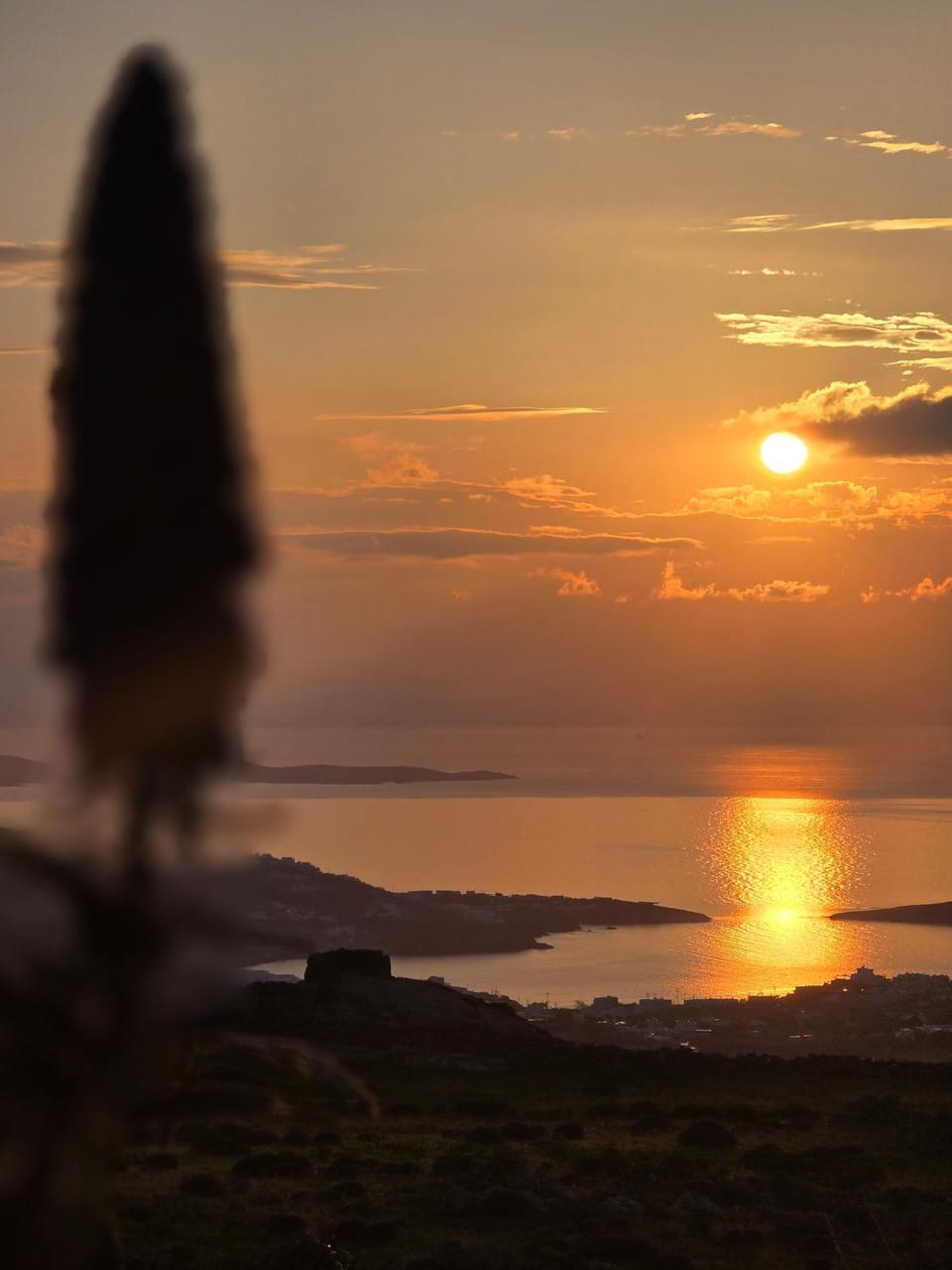 Sea view, Sunset