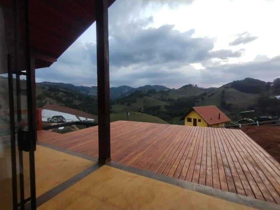 Patio, Natural landscape, Mountain view