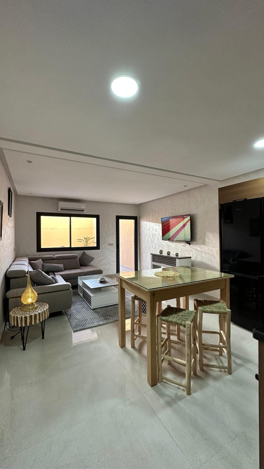 Duplex neuf, fibré avec accès piscine Apartment in Marrakesh