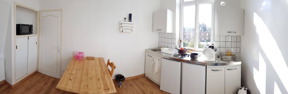 Communal kitchen, minibar, stove