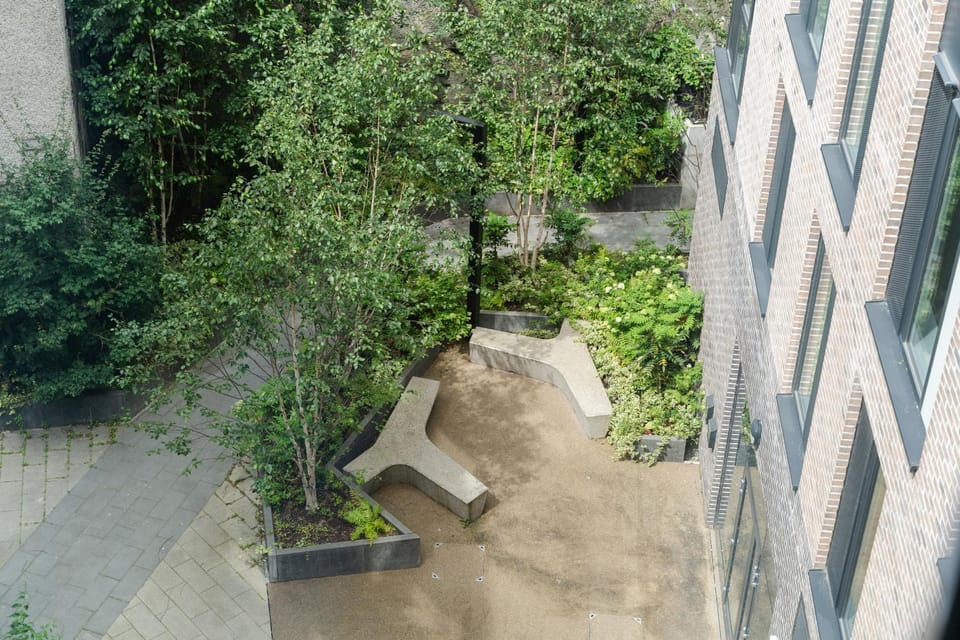 Garden, Area and facilities