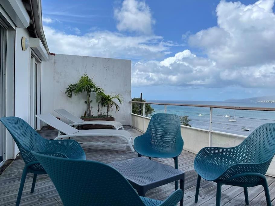 Appartement T3 standing, superbe vue mer Apartment in Les Trois-Îlets