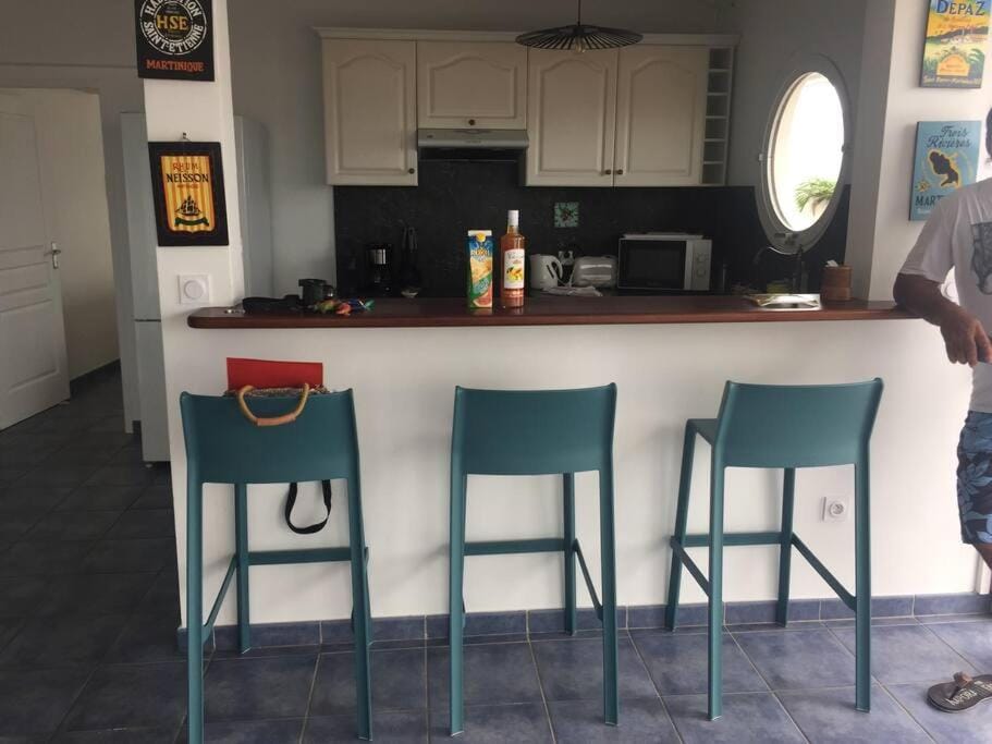 Appartement T3 standing, superbe vue mer Apartment in Les Trois-Îlets