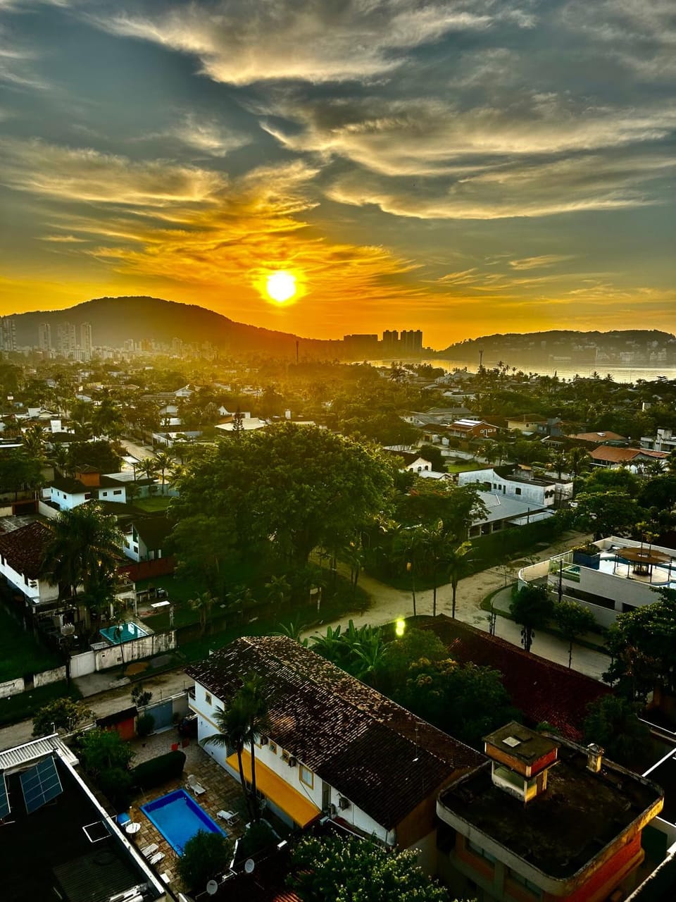 Vista Panorâmica Enseada Apartment in State of São Paulo