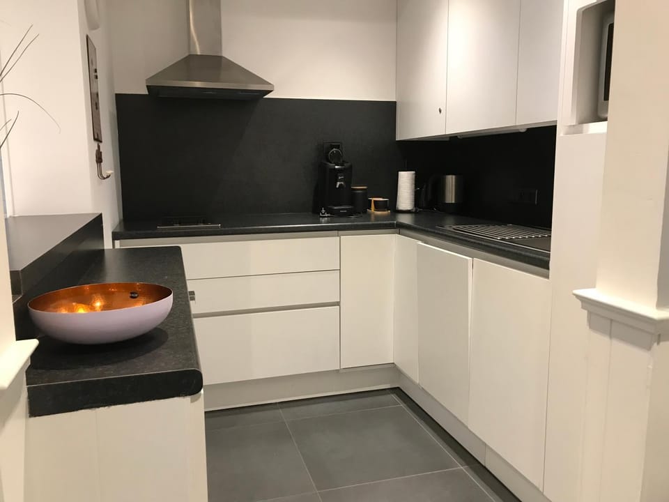 Coffee/tea facilities, Kitchen or kitchenette, minibar, stove