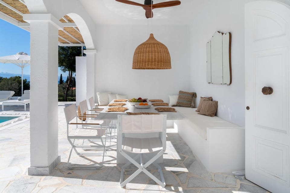 Patio, Day, Dining area, Pool view