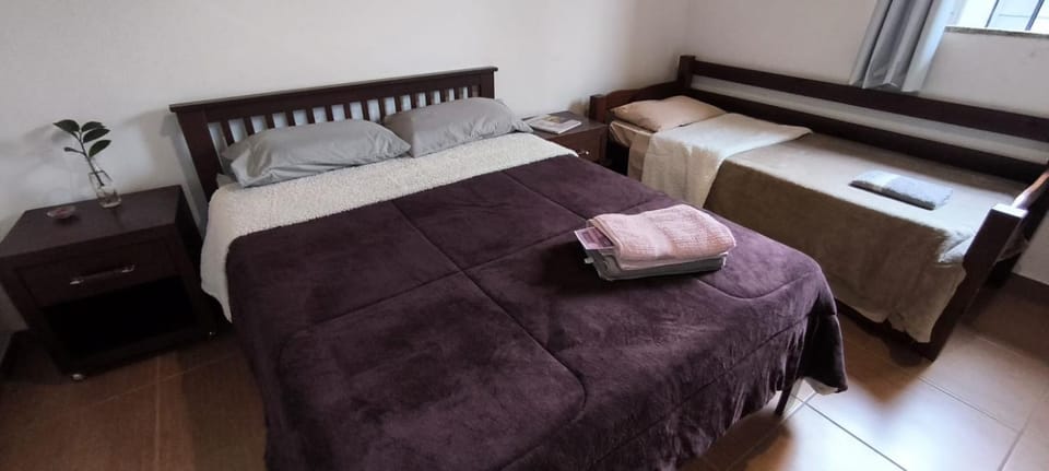 Bed, Photo of the whole room, towels