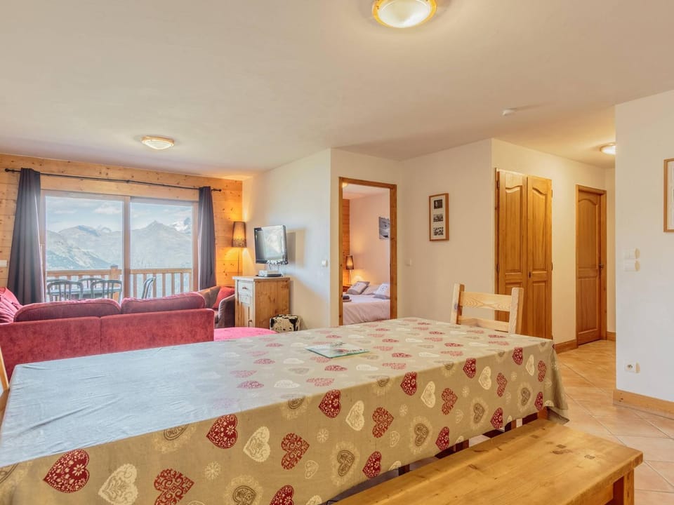 Appart 4P au pied des pistes avec WIFI et parking - FR-1-352-81 Apartment in Landry