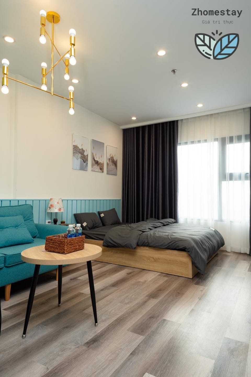 Living room, Bedroom