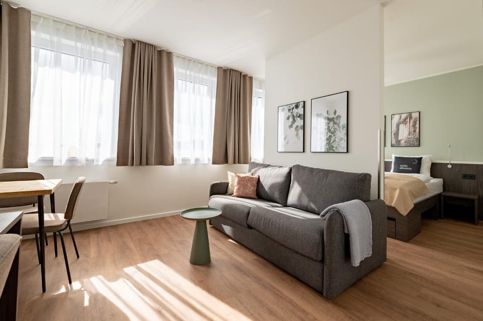 Living room, Seating area, Bedroom