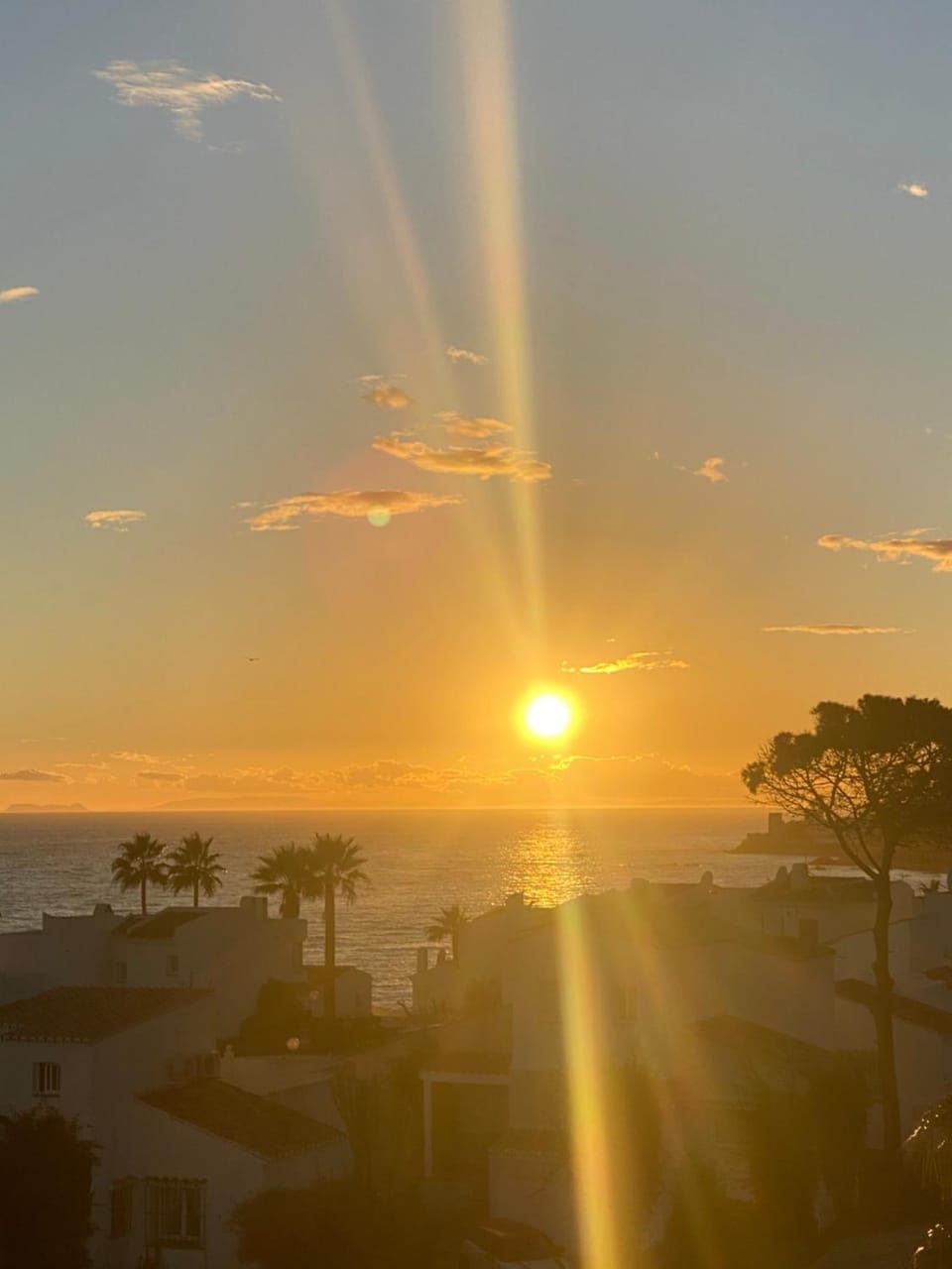 Sea view, Sunset