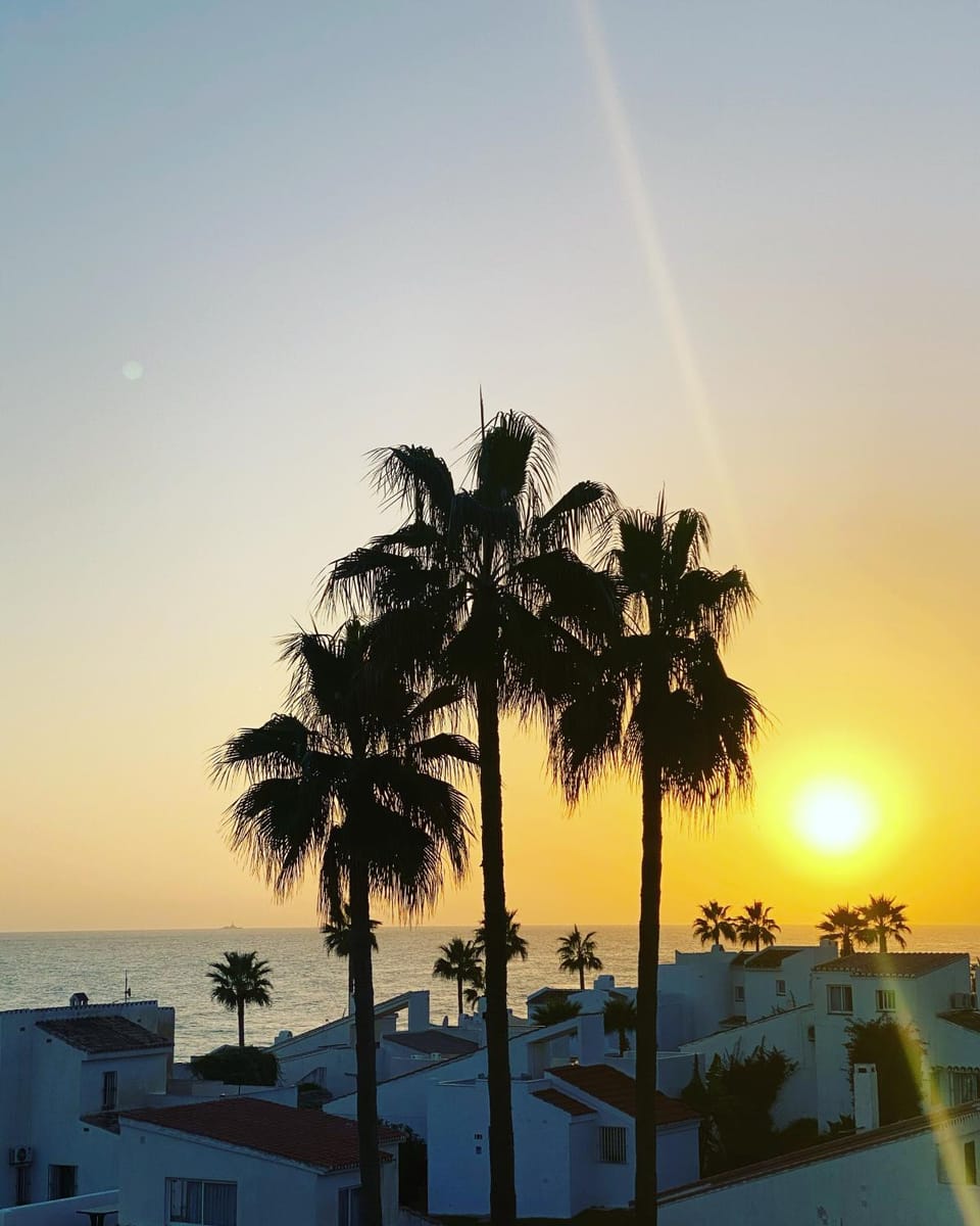Sea view, Sunset