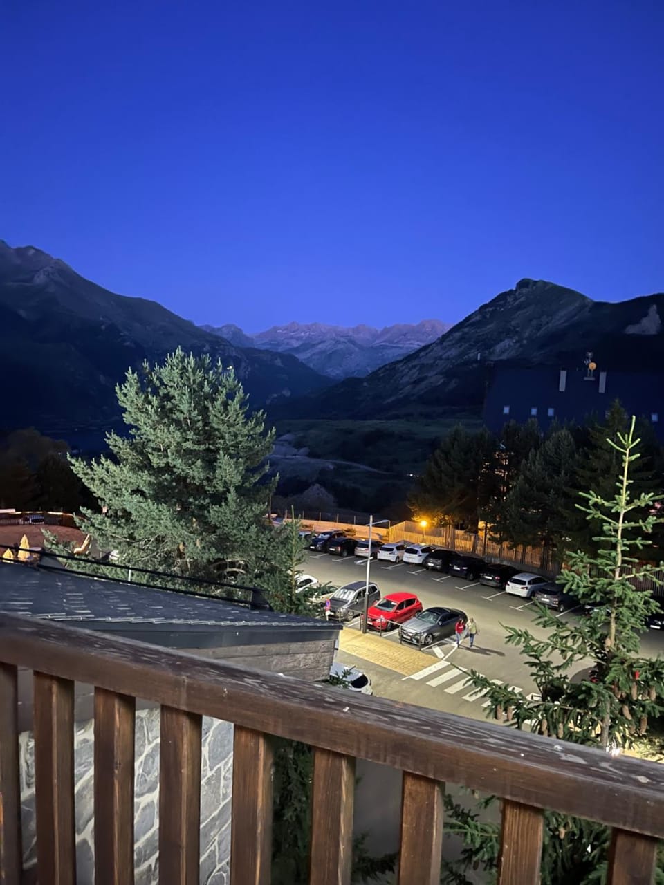 Night, Mountain view