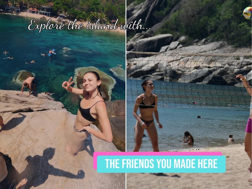 Day, People, Beach, group of guests