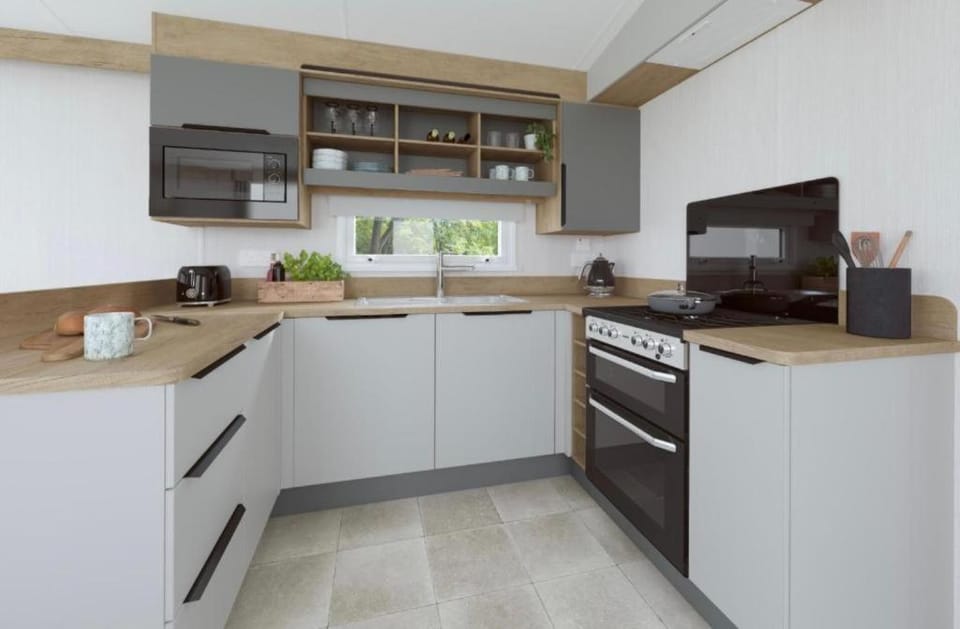 The Spey Van - Beautiful, luxury static caravan Campground/ 
RV Resort in Scotland