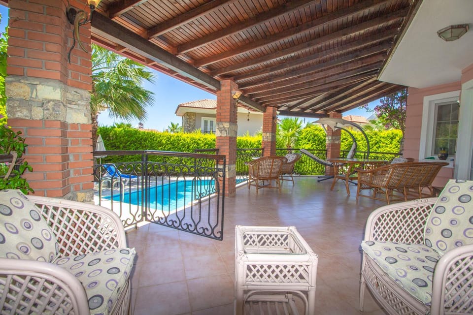 Patio, Balcony/Terrace, Balcony/Terrace, Seating area, Pool view, sunbed