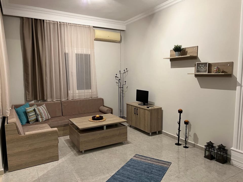 Living room, Seating area, air conditioner